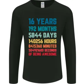 16th Birthday 16 Year Old Mens Long Sleeve T-Shirt