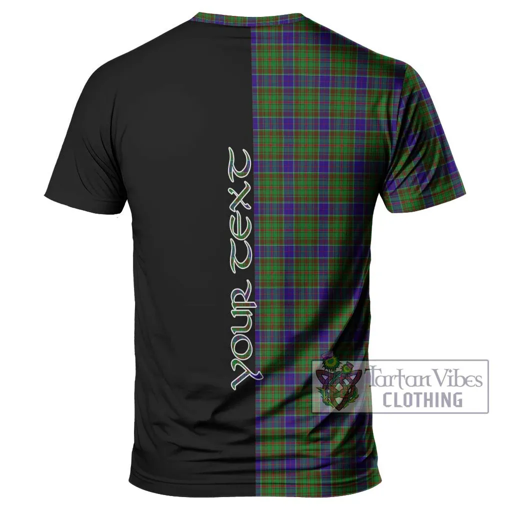 Adam Tartan T-Shirt with Family Crest and Half Of Me Style