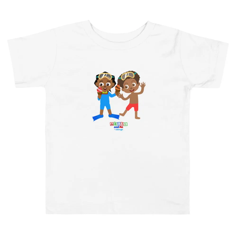 'Akili and Huruma' Toddler Short Sleeve Tee