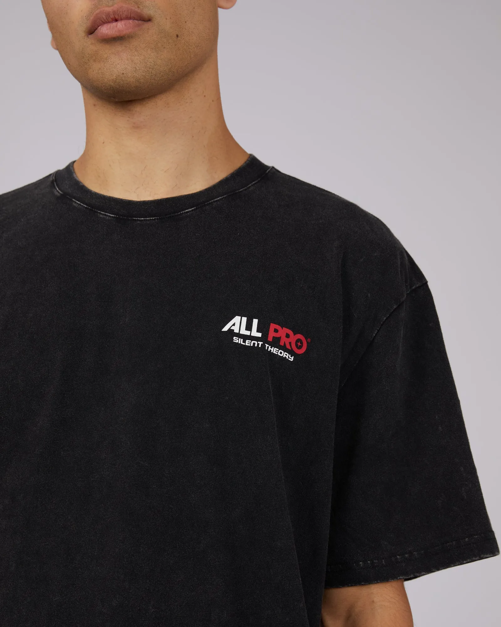 All Pro Tee Washed Black