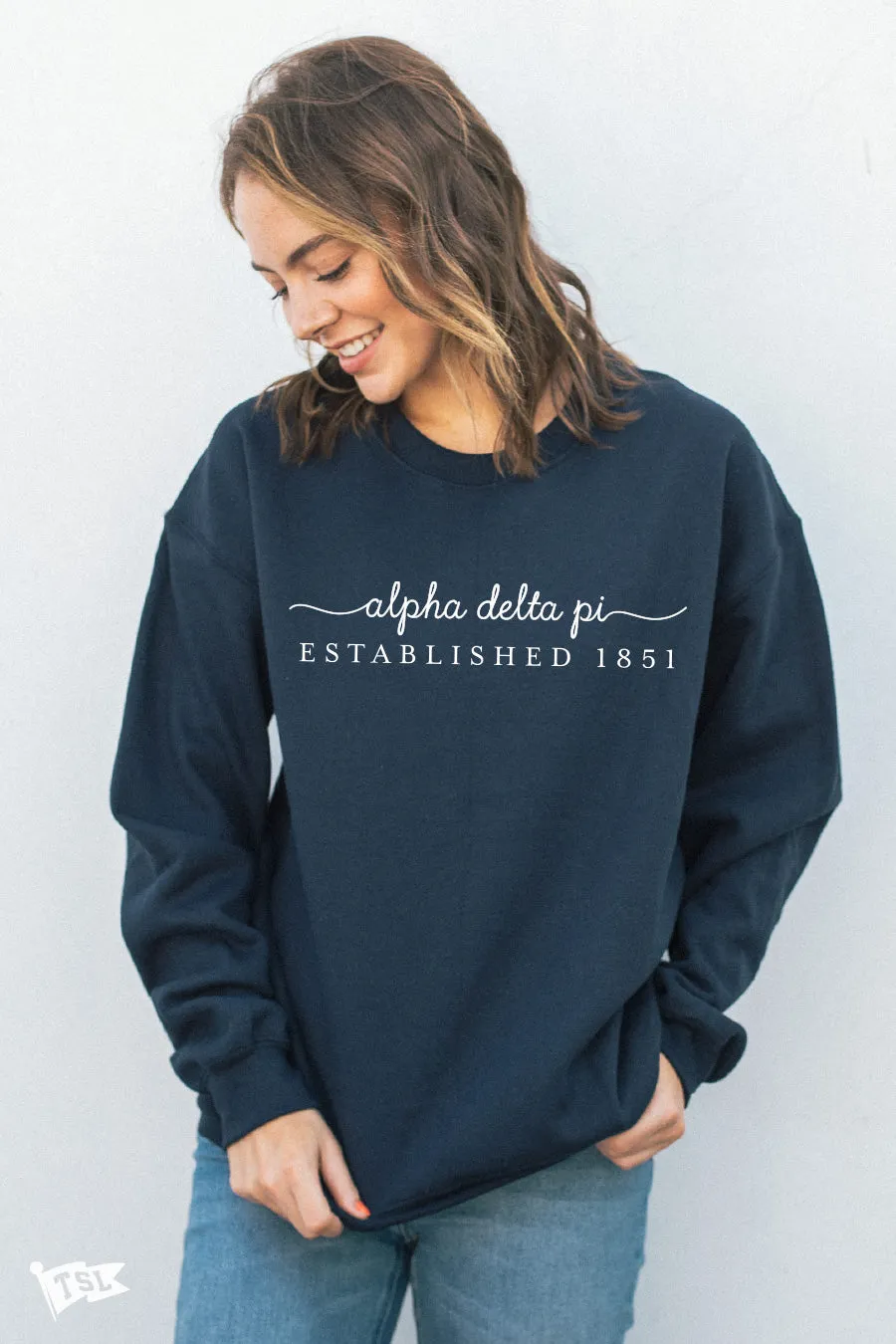 Alpha Delta Pi Signature Crewneck