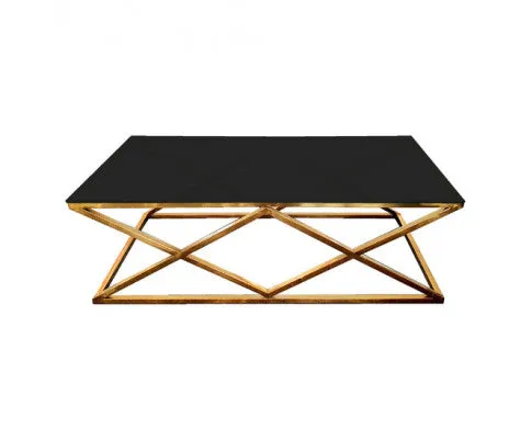 Alsea - Gold Coffee Table