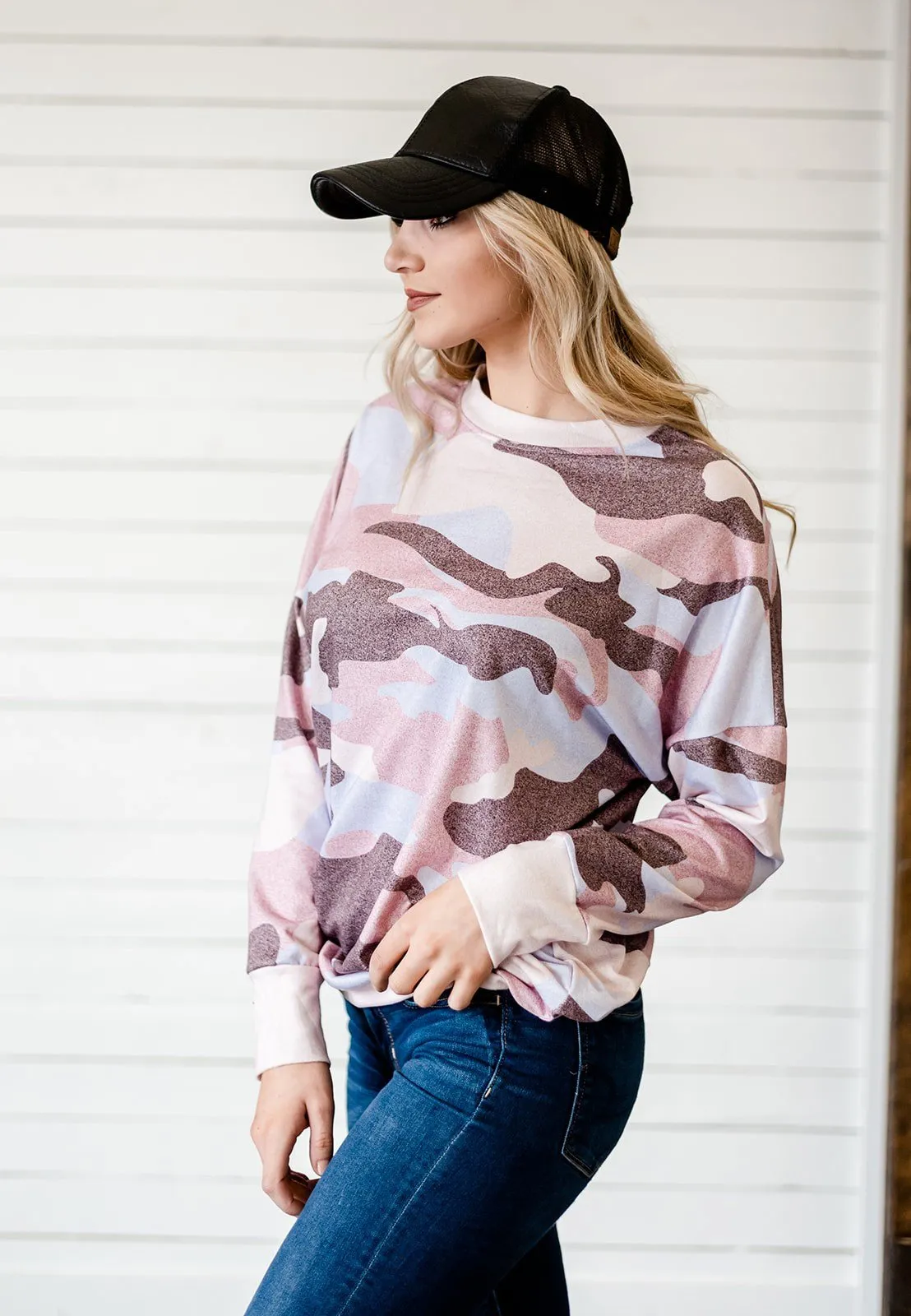 Andi Camo Lightweight Top