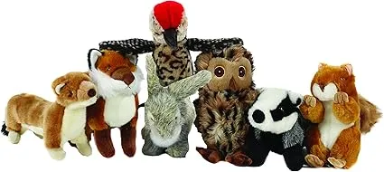 Animal Instincts - Forrest Friends Plush Dog Toy - Ollie Owl - Small