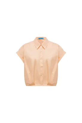 Anti UV Poplin Cocoon Shirt