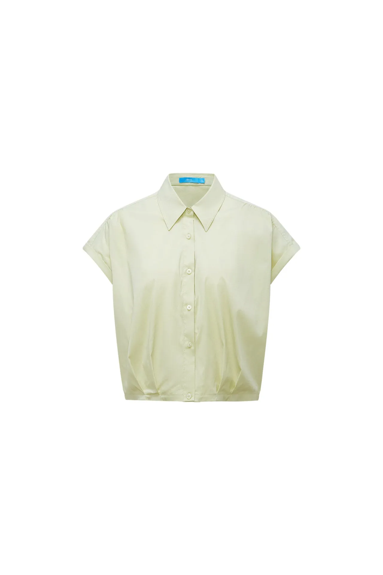 Anti UV Poplin Cocoon Shirt