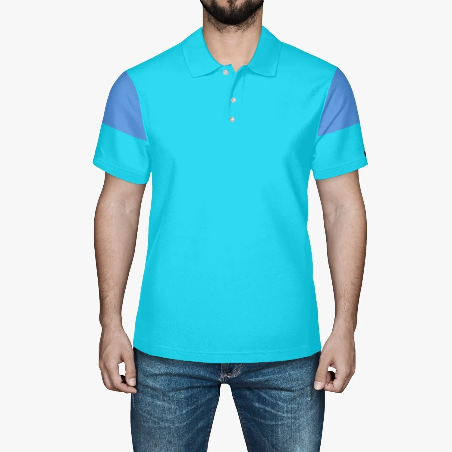 Bailees. Handmade AOP Men Polo Shirt