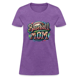 Baseball Mom Women's Contoured T-Shirt