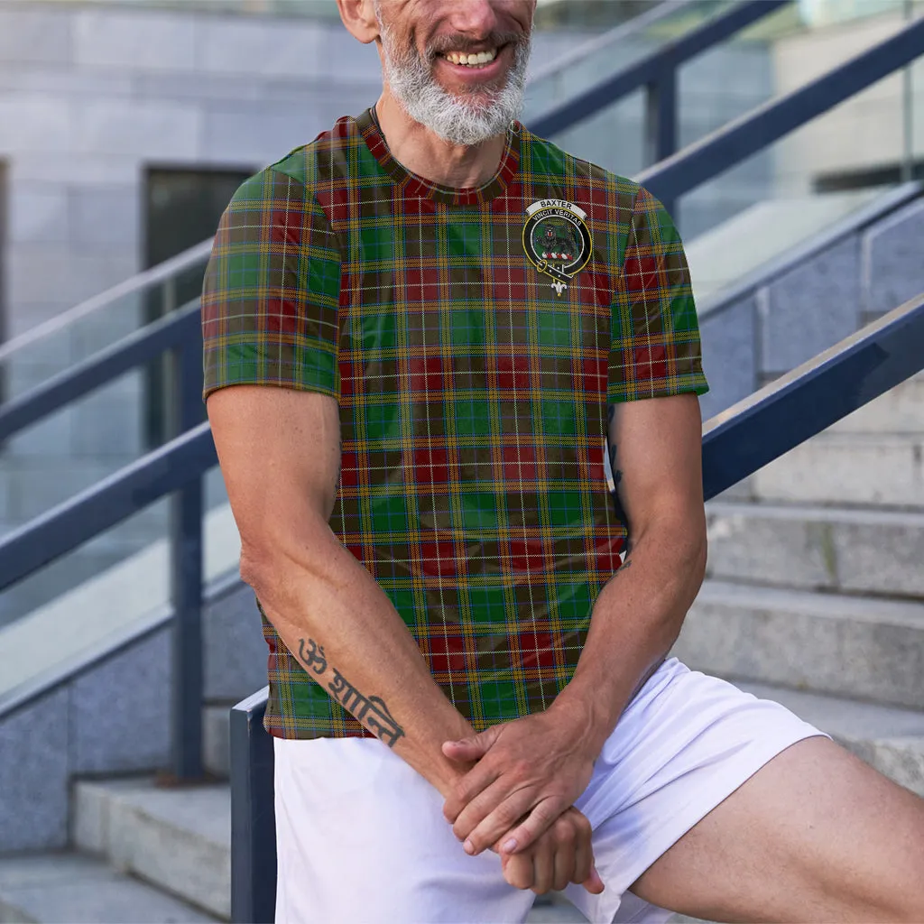 Baxter Tartan T-Shirt with Family Crest