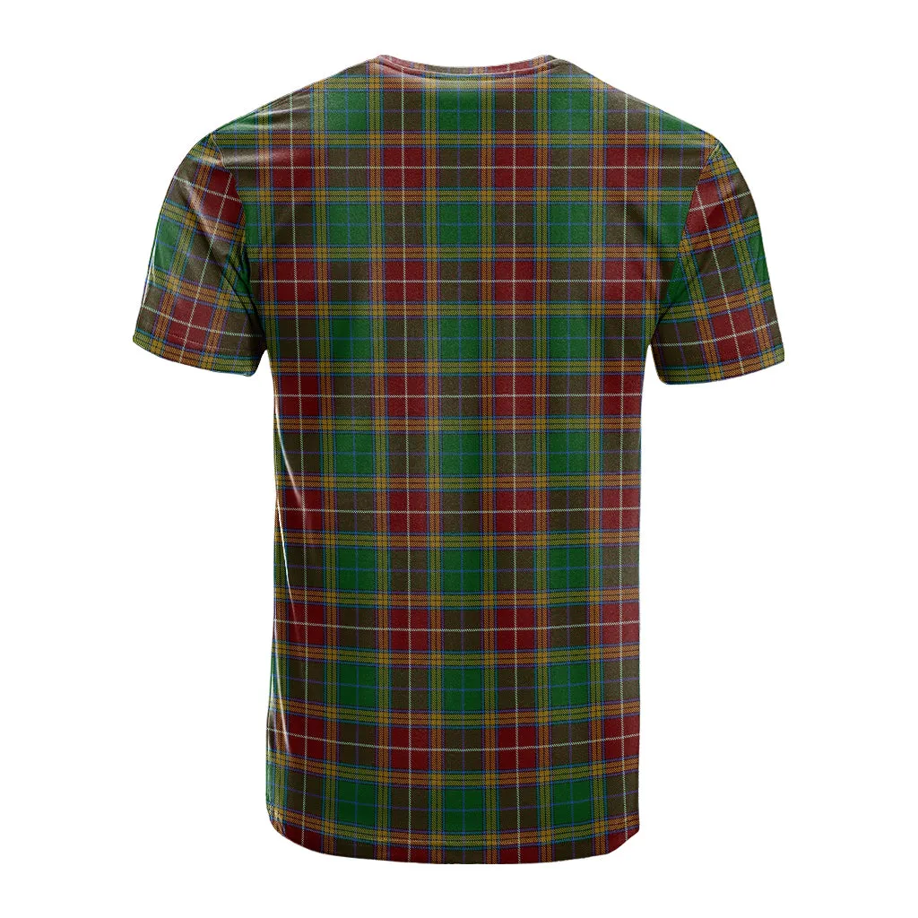 Baxter Tartan T-Shirt with Family Crest