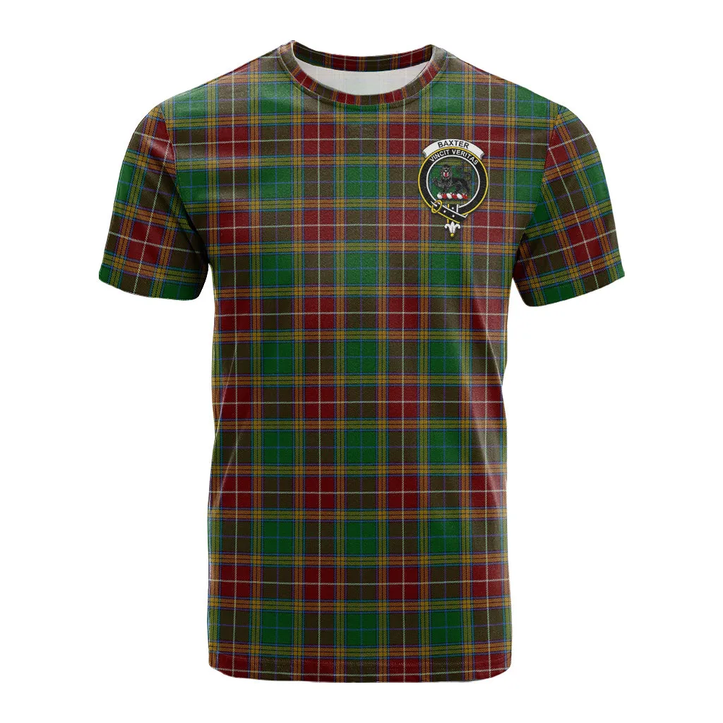 Baxter Tartan T-Shirt with Family Crest