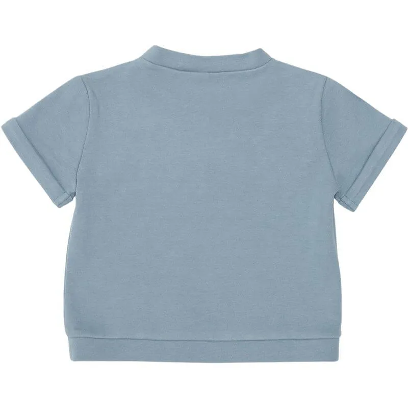 Boys Organic Jarne Blue Bear T-Shirt