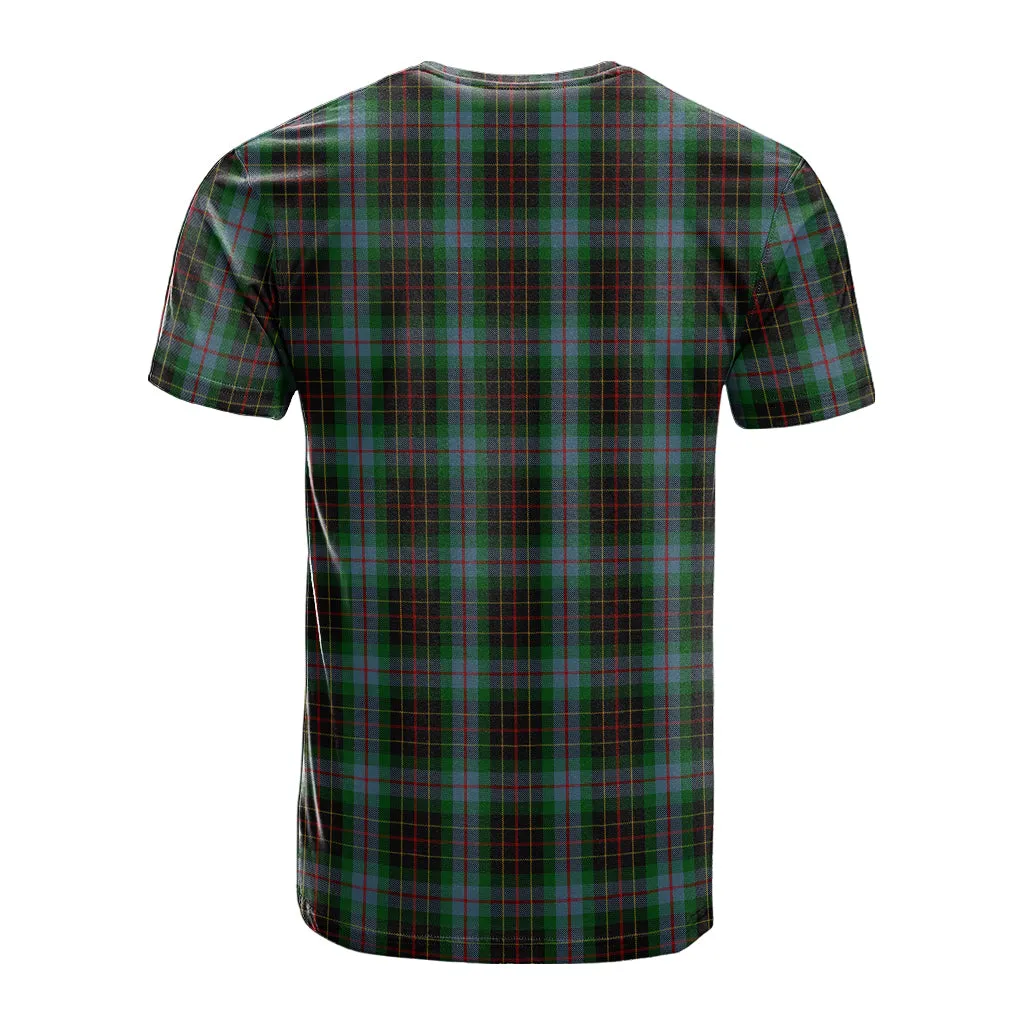 Brodie Hunting Tartan T-Shirt with Family Crest