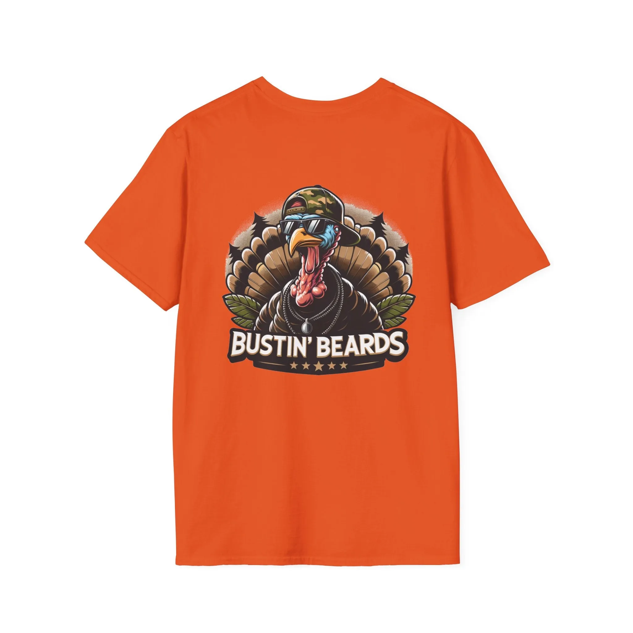 Busting Beards Turkey Hunting Short Sleeve Tee