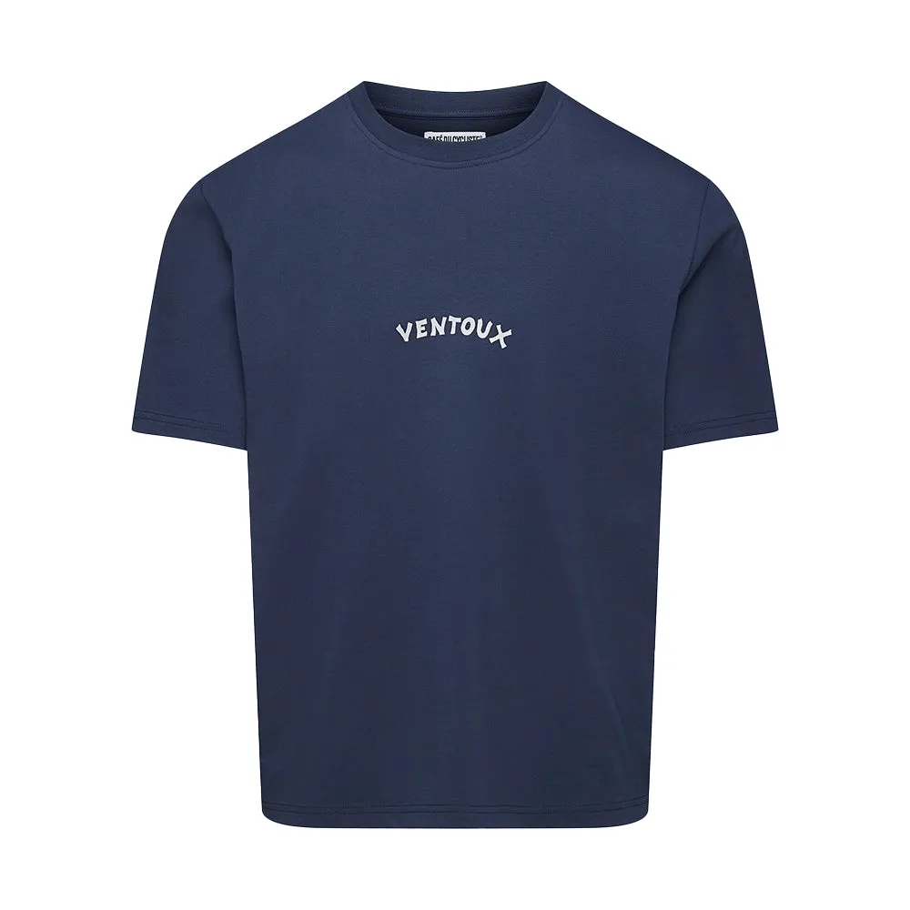 CAFE DU CYCLISTE Col Ventoux T-shirt - Navy