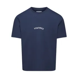 CAFE DU CYCLISTE Col Ventoux T-shirt - Navy