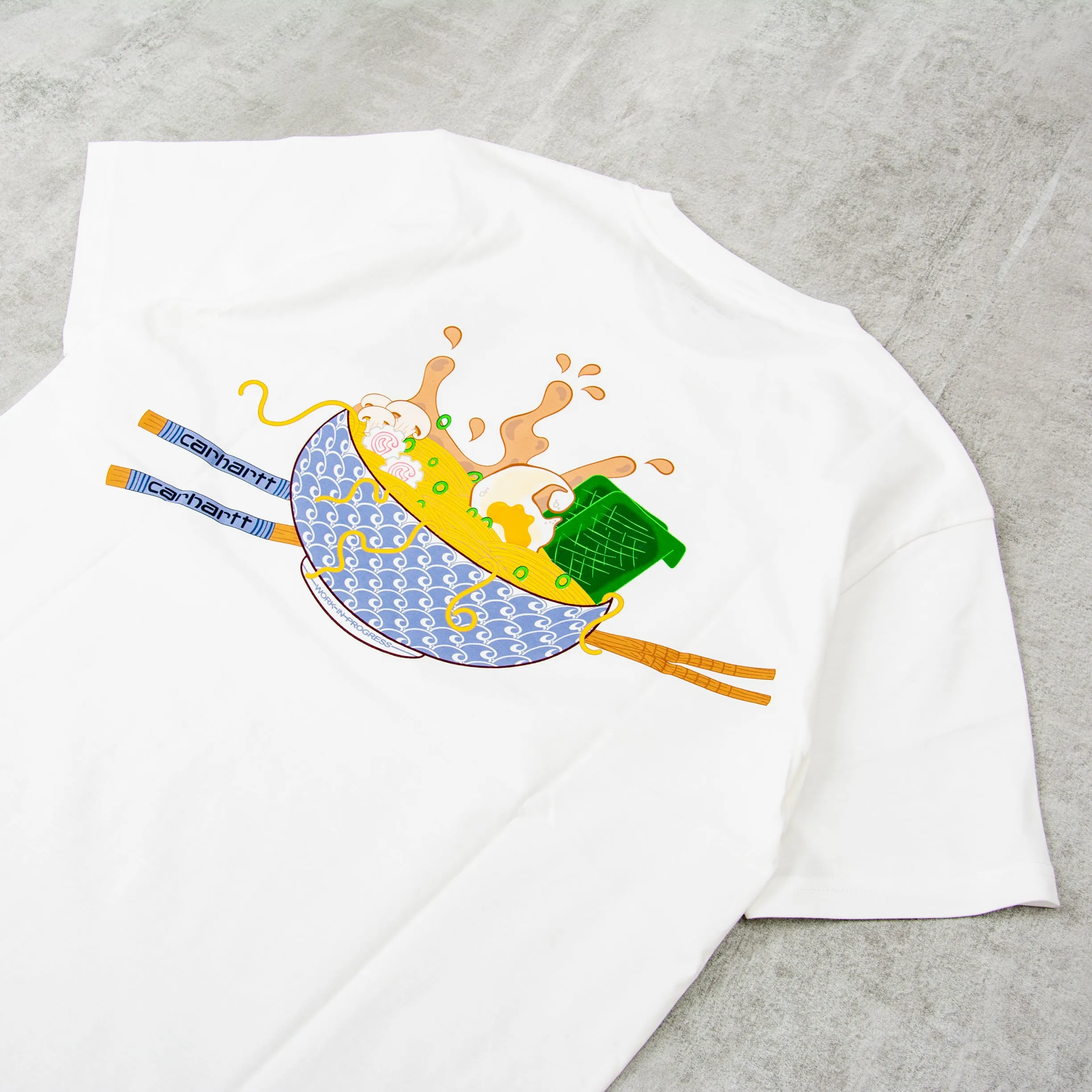 Carhartt WIP Noodle Soup Tee - White