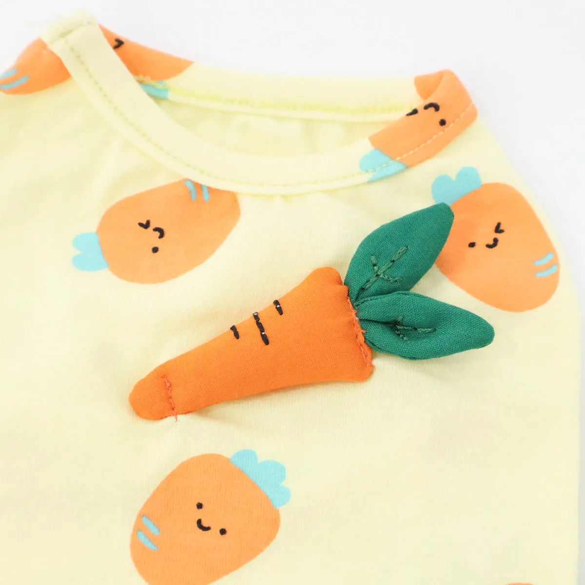 Carrot Cotton T-shirt