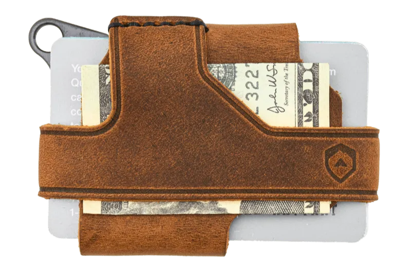 Contour Wallet - Black Tobacco Brown