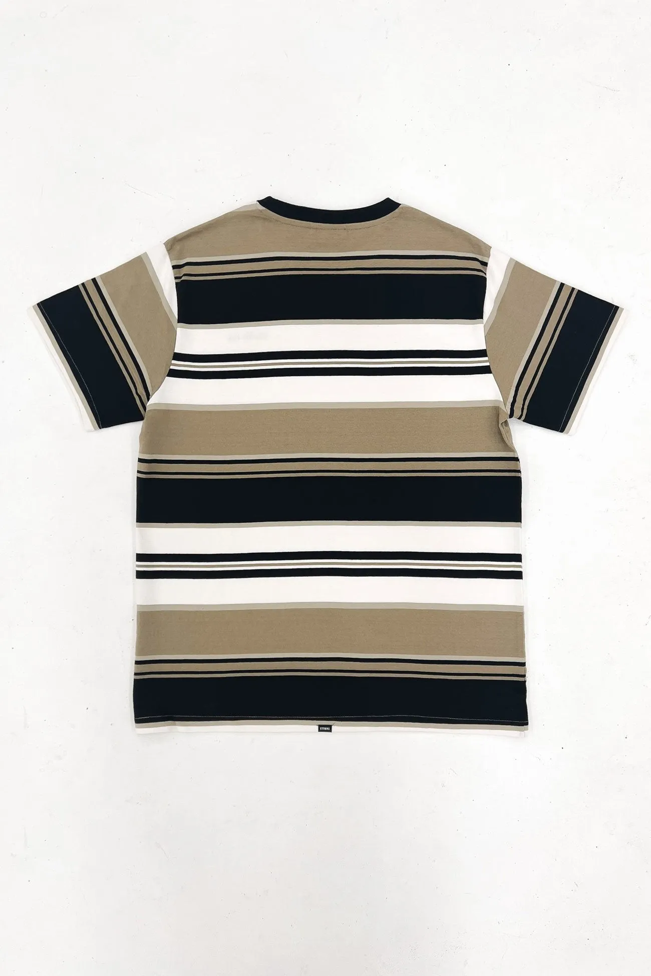 Coordinates Stripe Merch Fit Tee Desert