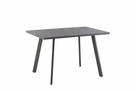 DAYTONA 1.2m DINING TABLE - DARK GREY