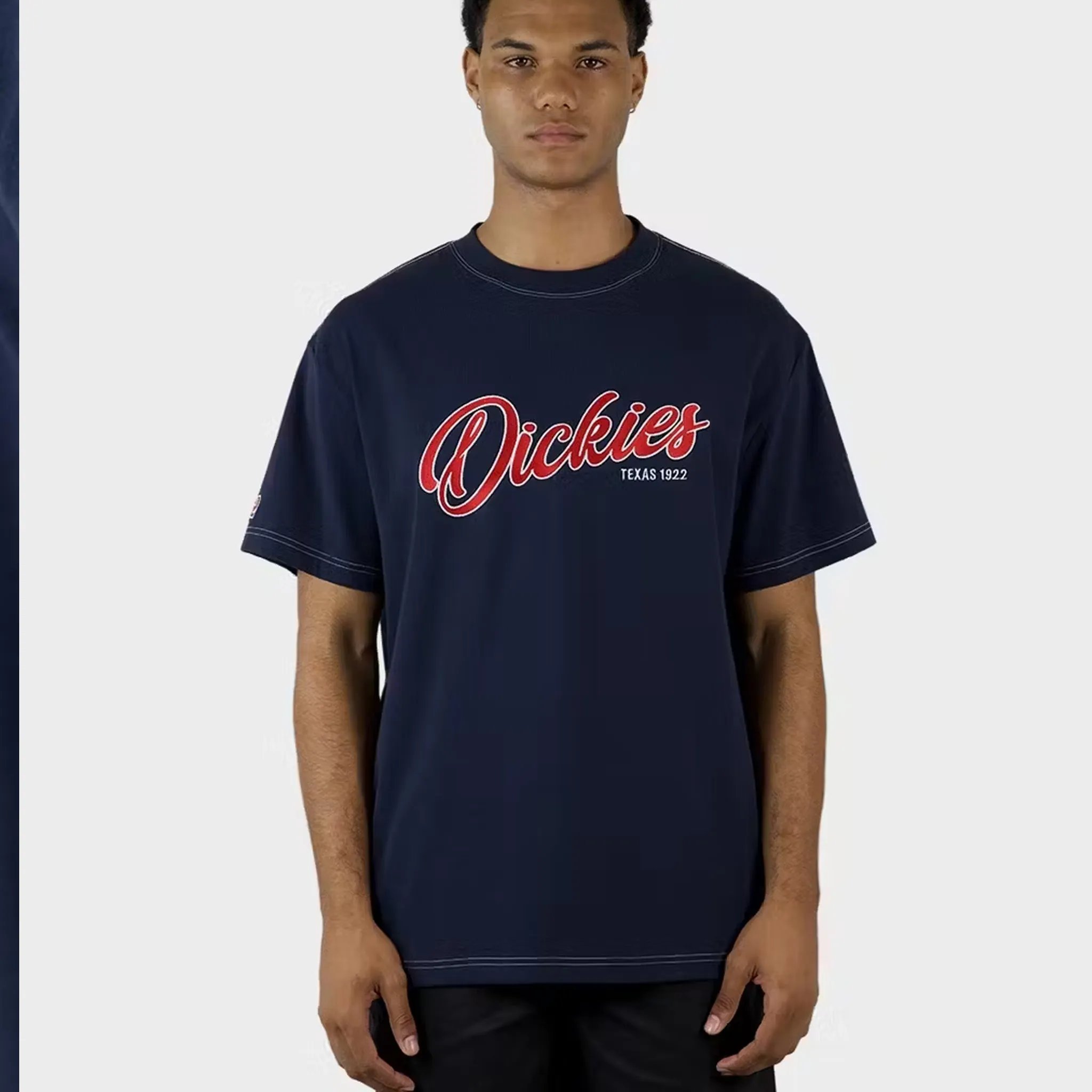 Dickies Arlington Double 450 Tee Navy