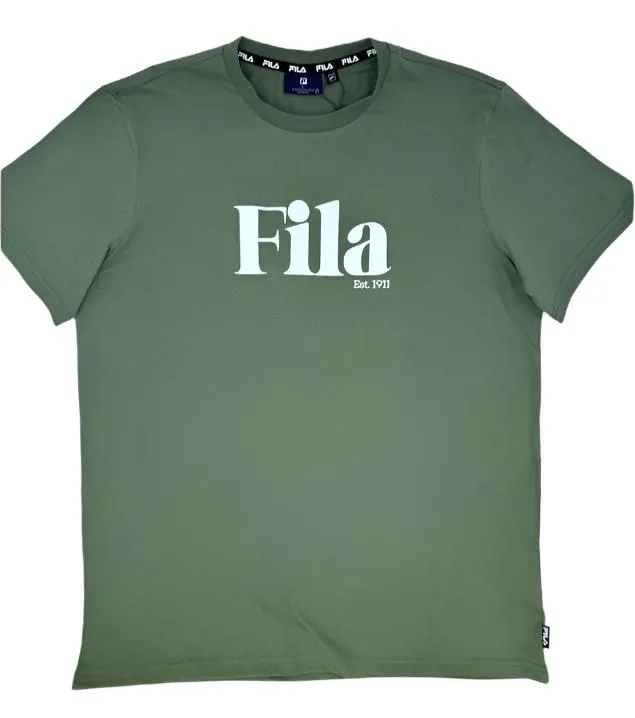 FILA MEN'S JAMIE EPSOM GREEN TEE