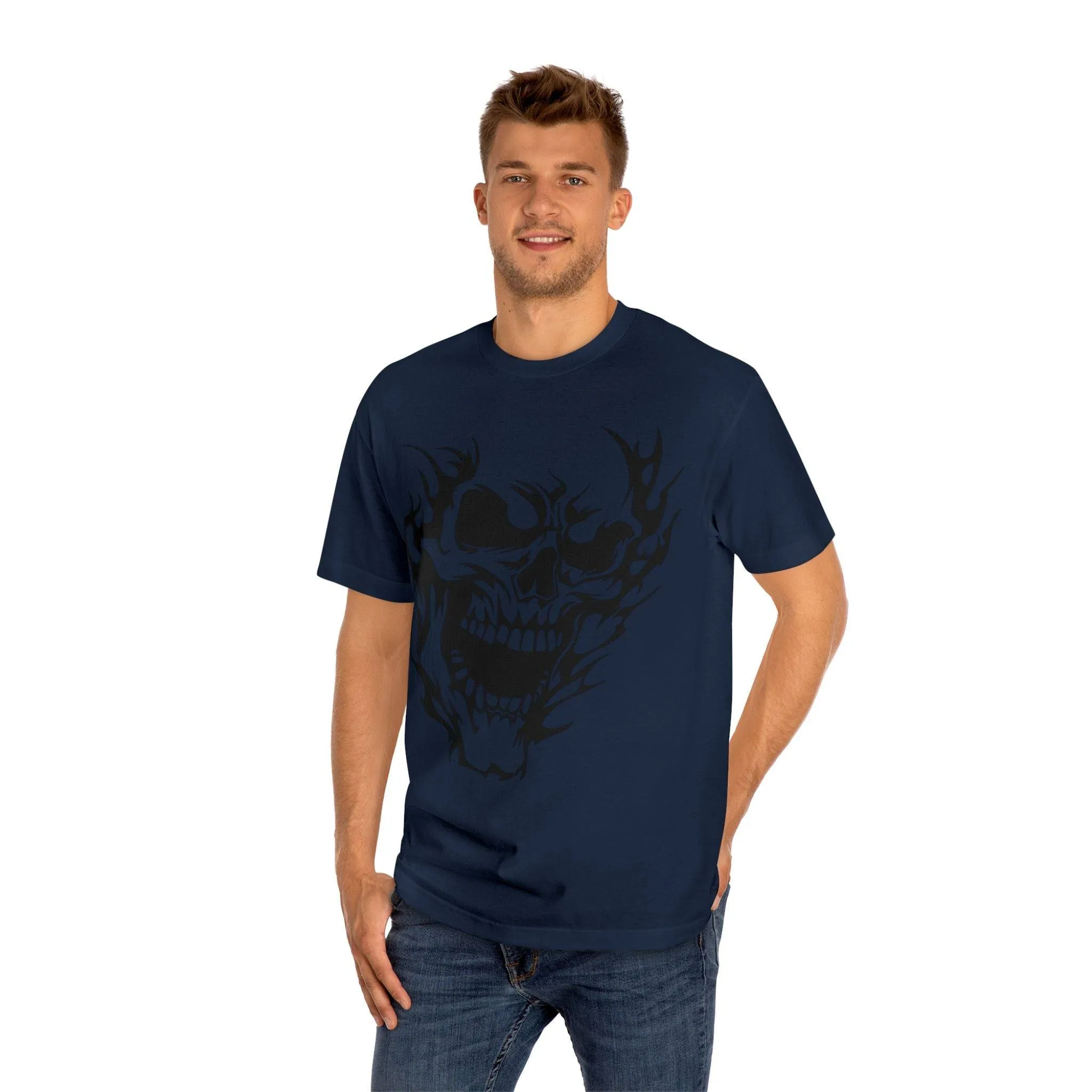 Flaming Skull Unisex Classic Tee