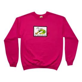 FROG CLASSIC LOGO CREWNECK - MAGENTA