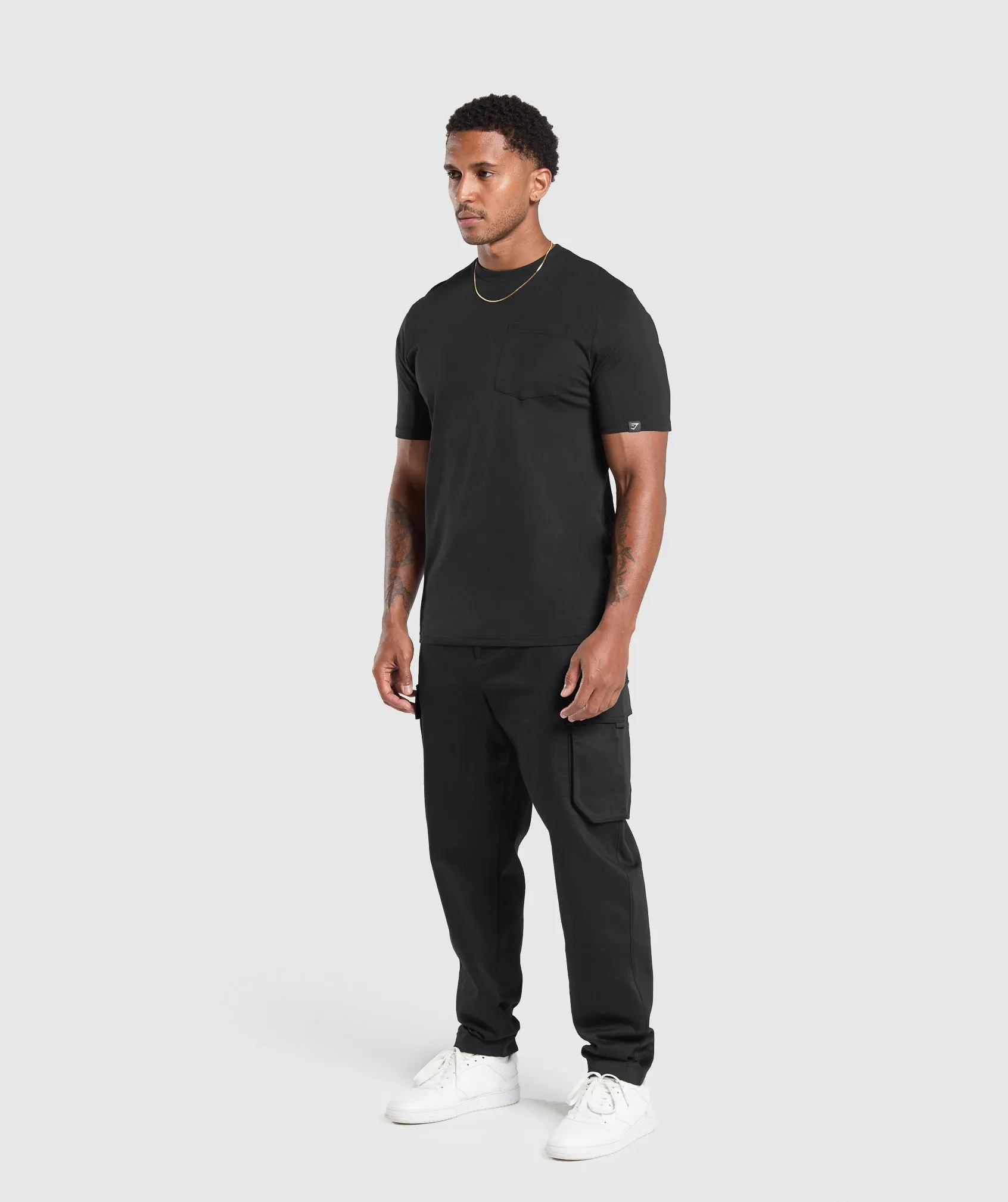 Gymshark Pocket T-Shirt - Black