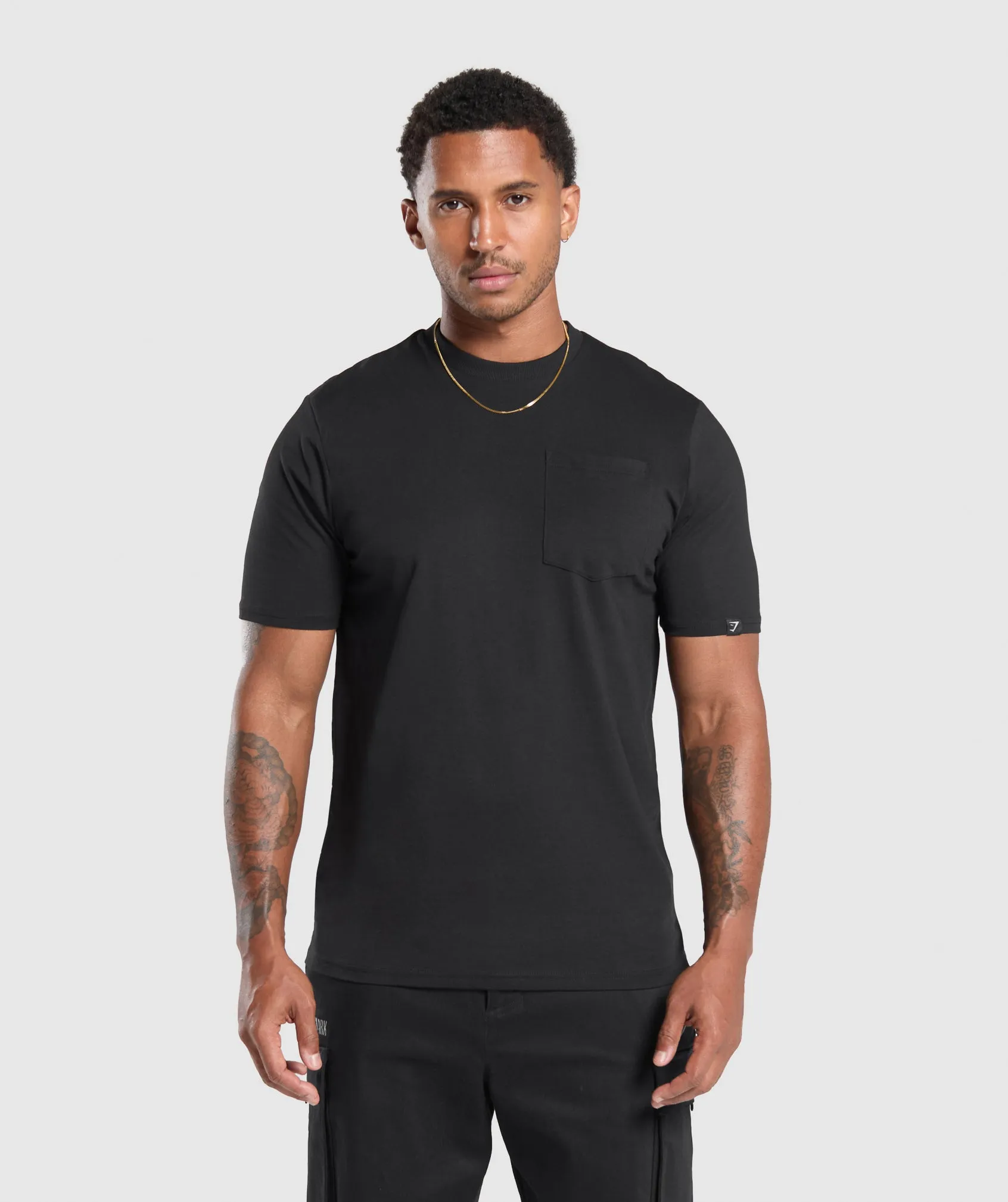 Gymshark Pocket T-Shirt - Black