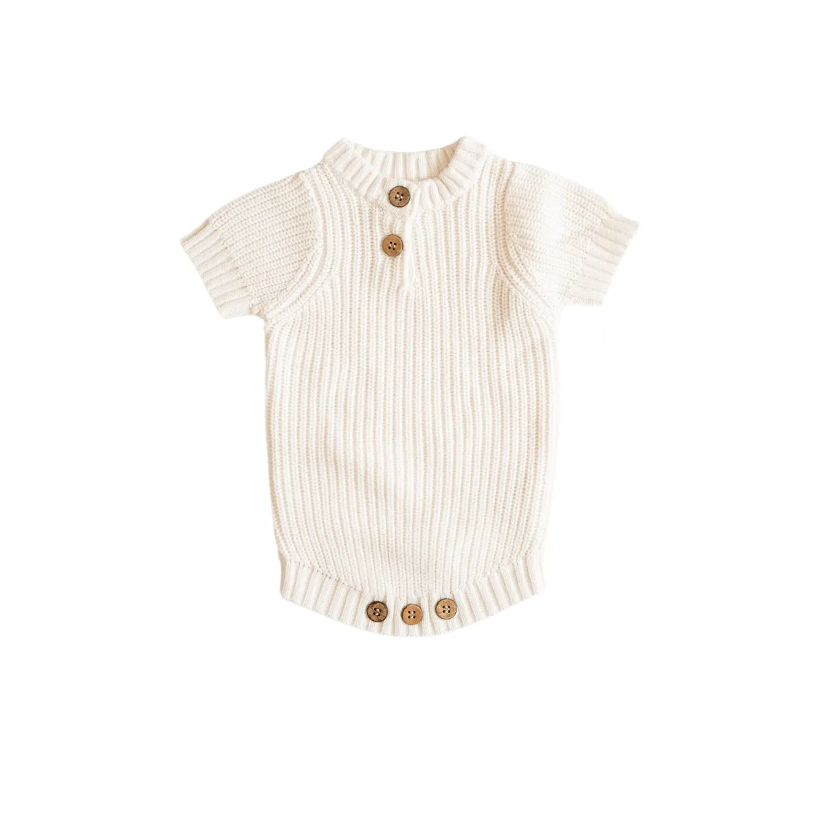 Knit T-shirt Bodysuit