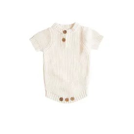 Knit T-shirt Bodysuit