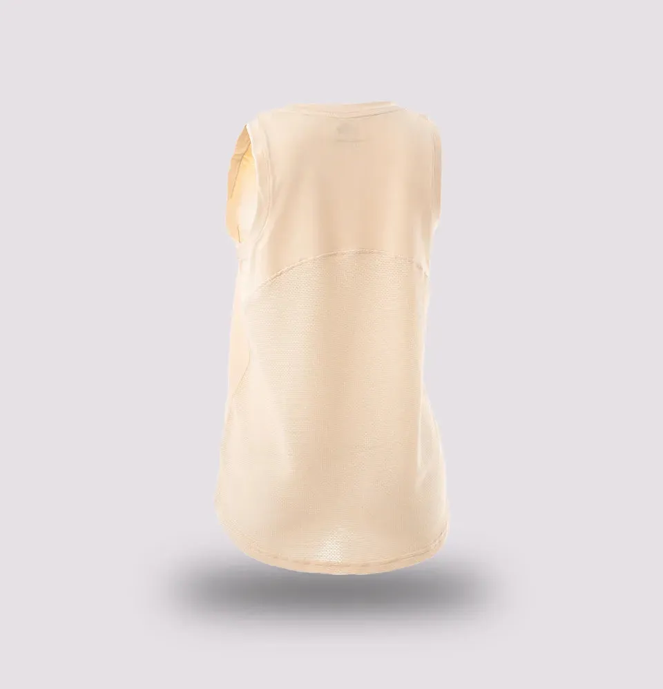 Lightweight Sleeveless Crew Neck Tee