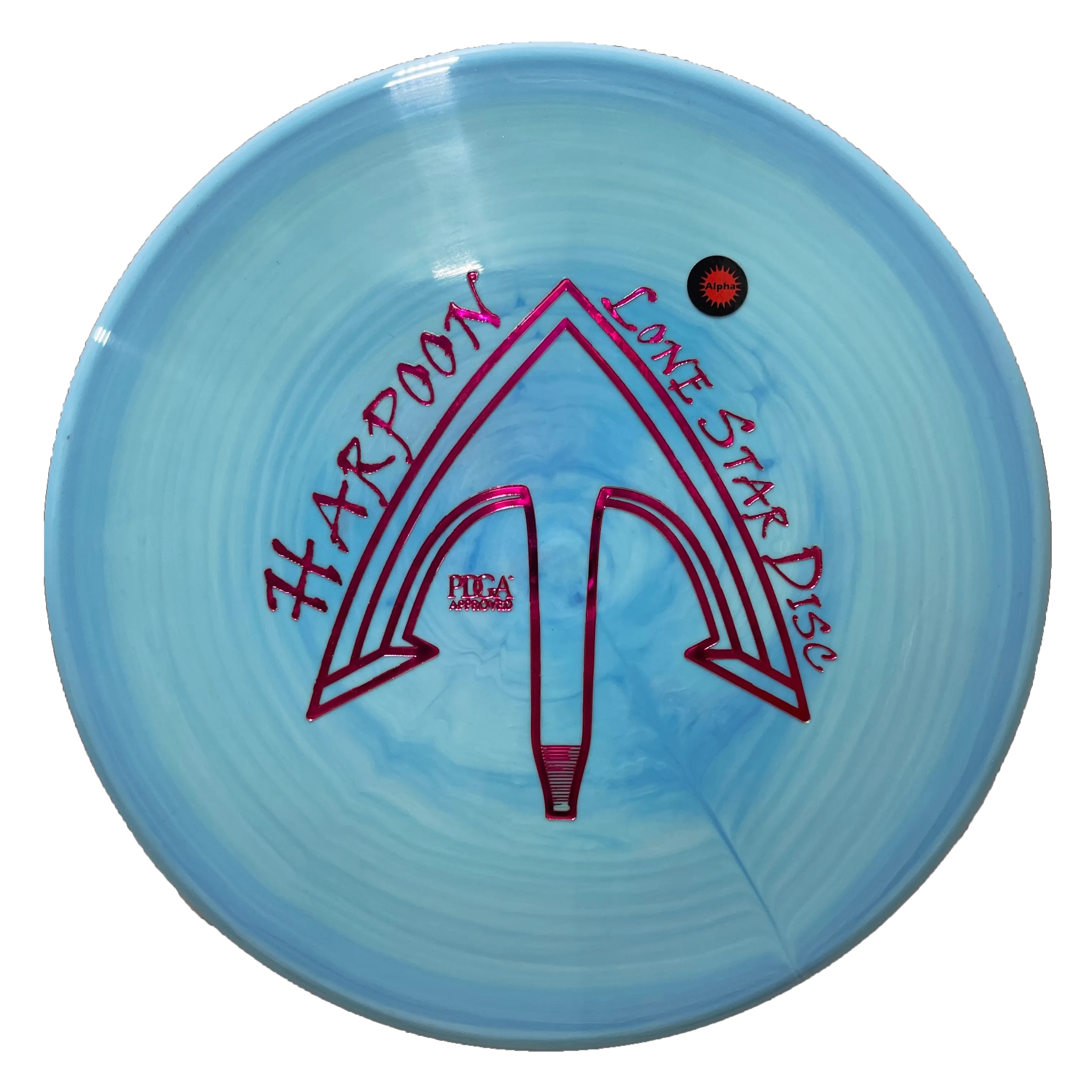 Lone Star Disc Alpha Harpoon Midrange disc - Artist Stamp