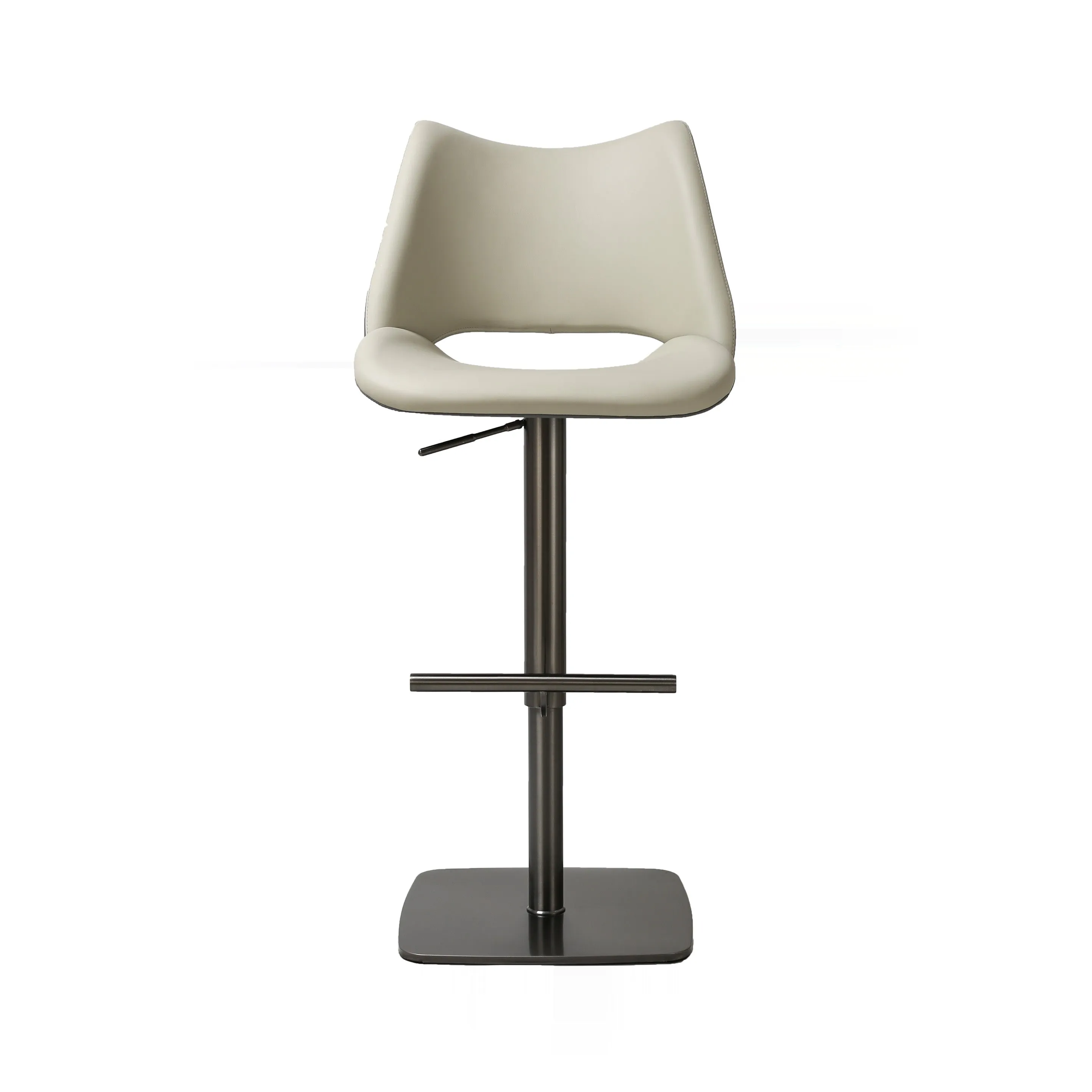 MAEVE Light Grey Swivel Bar Stool