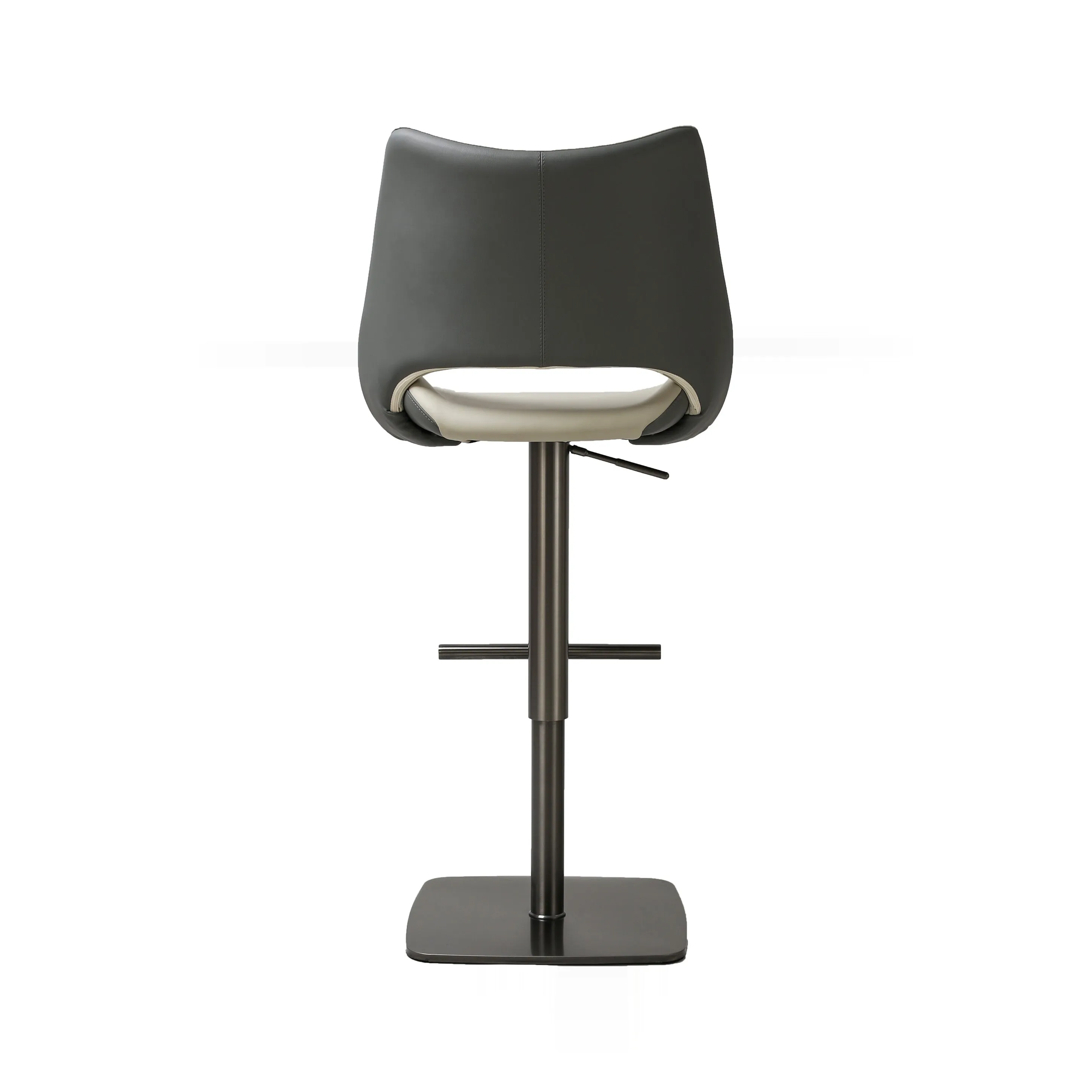 MAEVE Light Grey Swivel Bar Stool