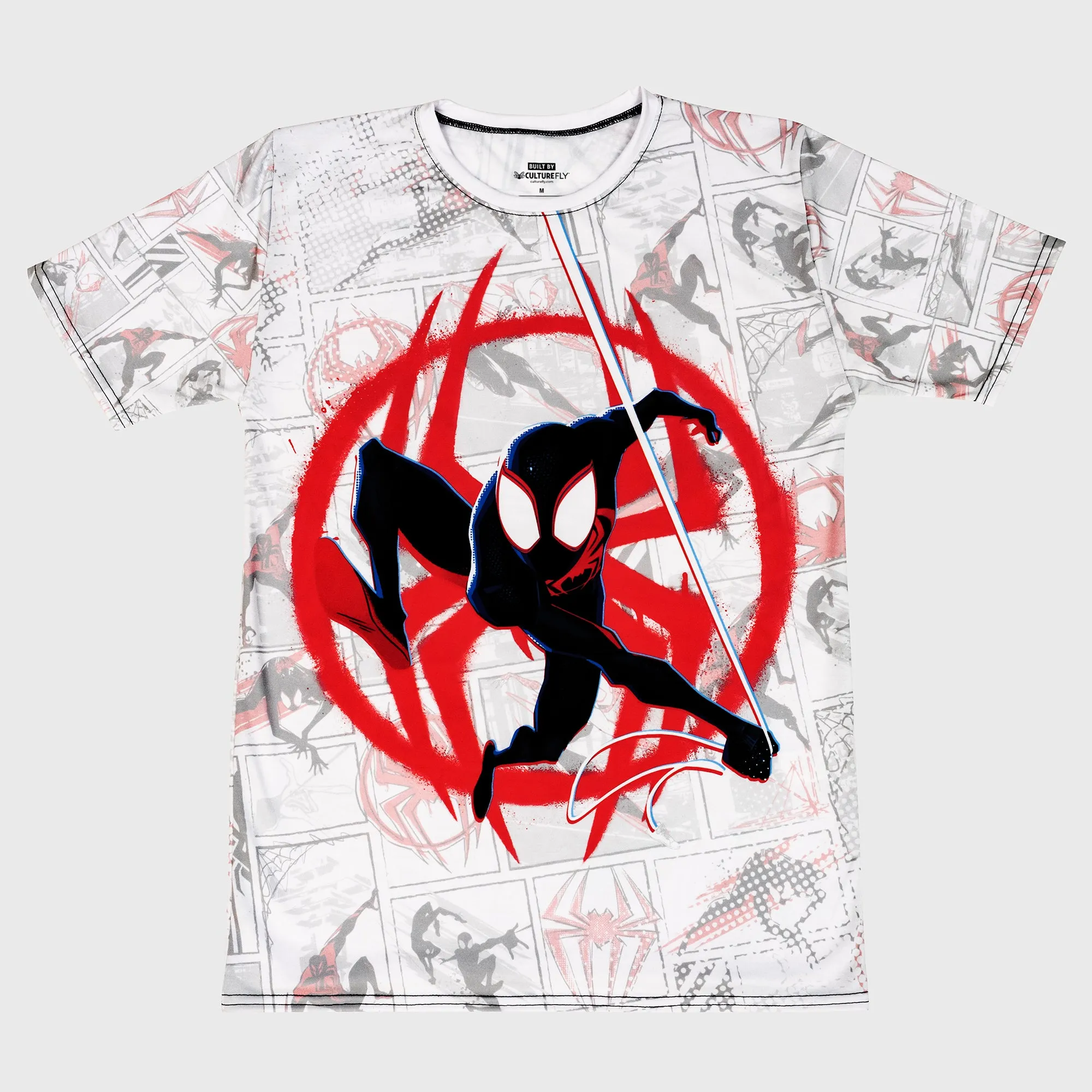 Marvel - Miles Morales Comic Panels Tee