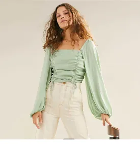 Matcha green shirt T-shirt for women