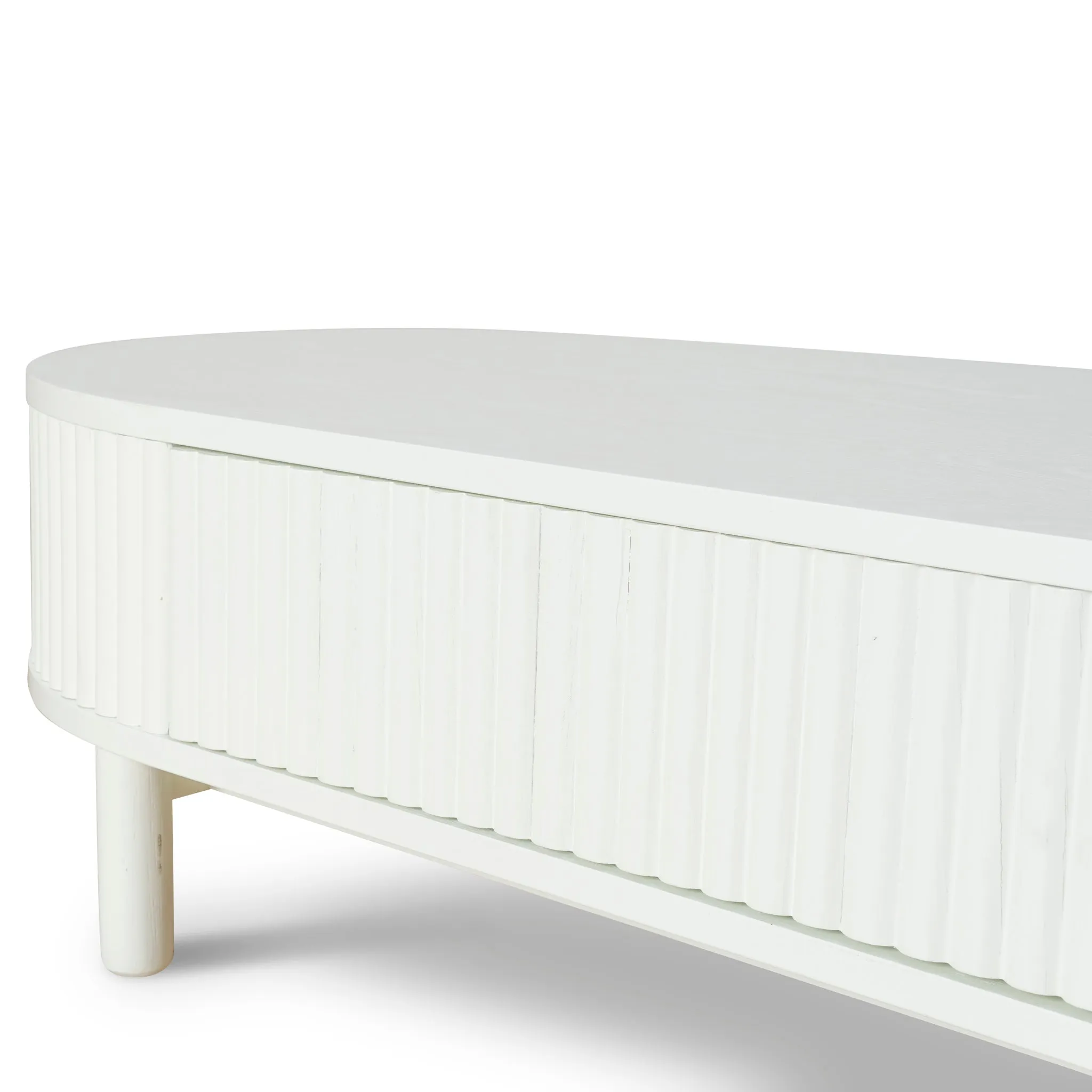 Melita 1.2m Coffee Table - White