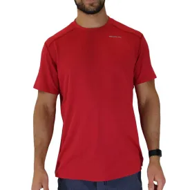 Men's Versatex Canyon Short Sleeve Running Shirt - Red