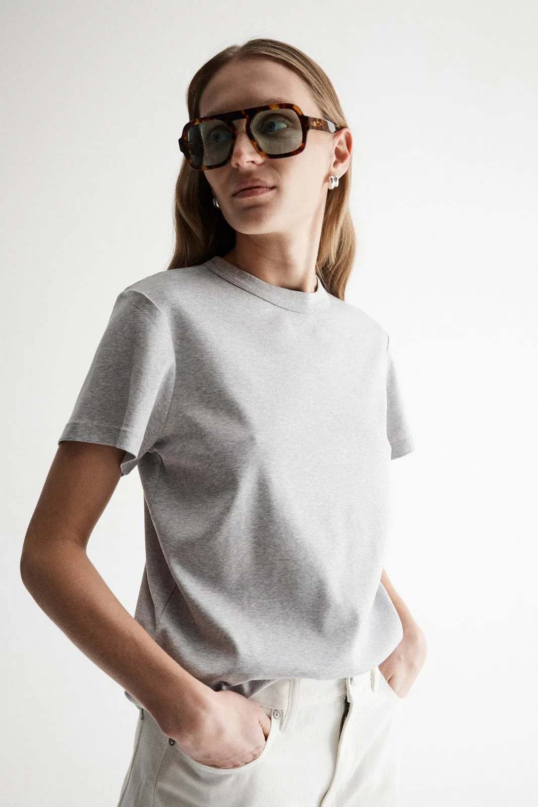 Mia Tee Grey Marle