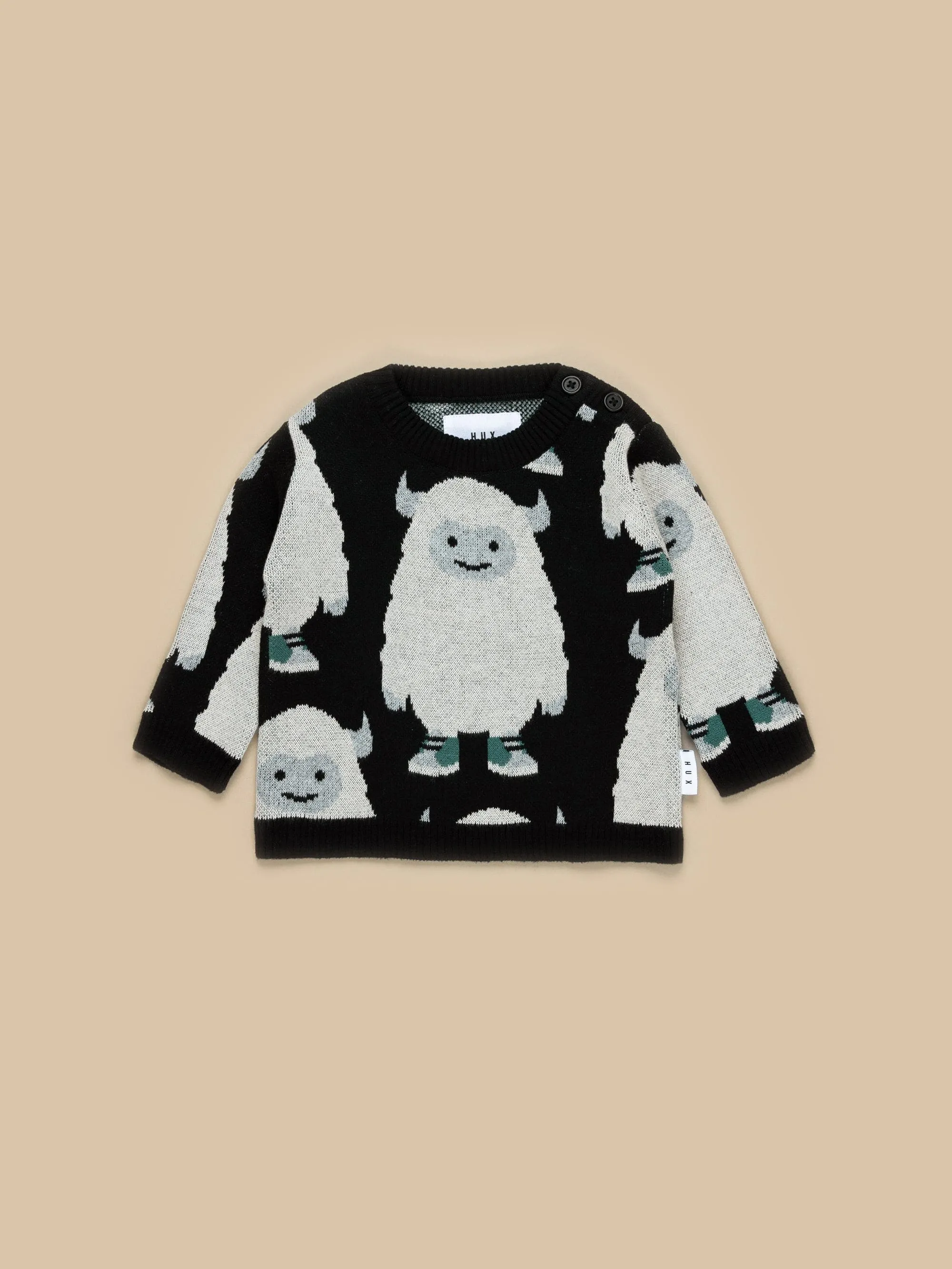 Monster Knit Jumper - Black