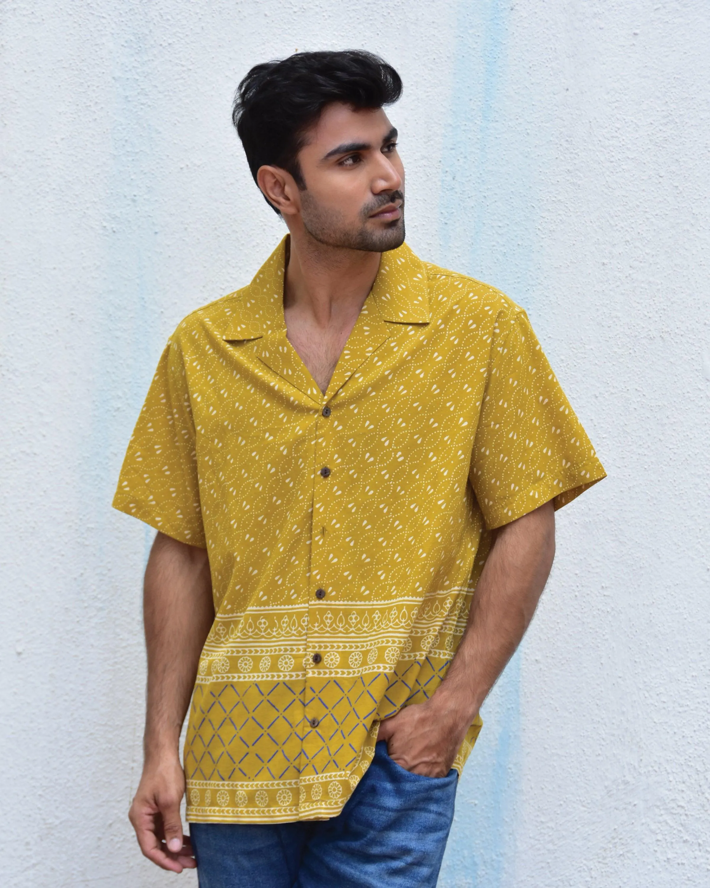 Mystic Marvel Handblockprinted Pure Cotton Shirt