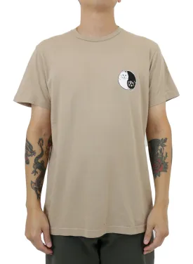 Nermal Yin-Yang Graphic Tee - Almond