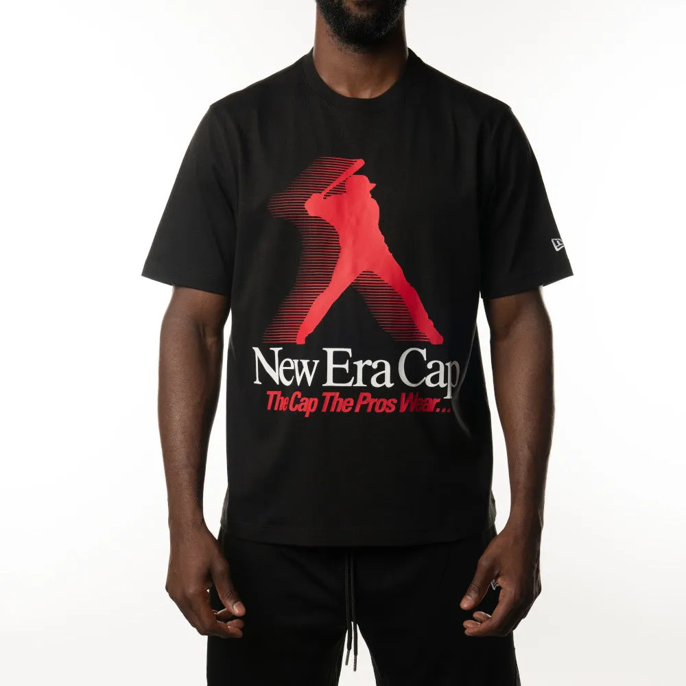 New Era The Cap The Pros Wear Tee Black