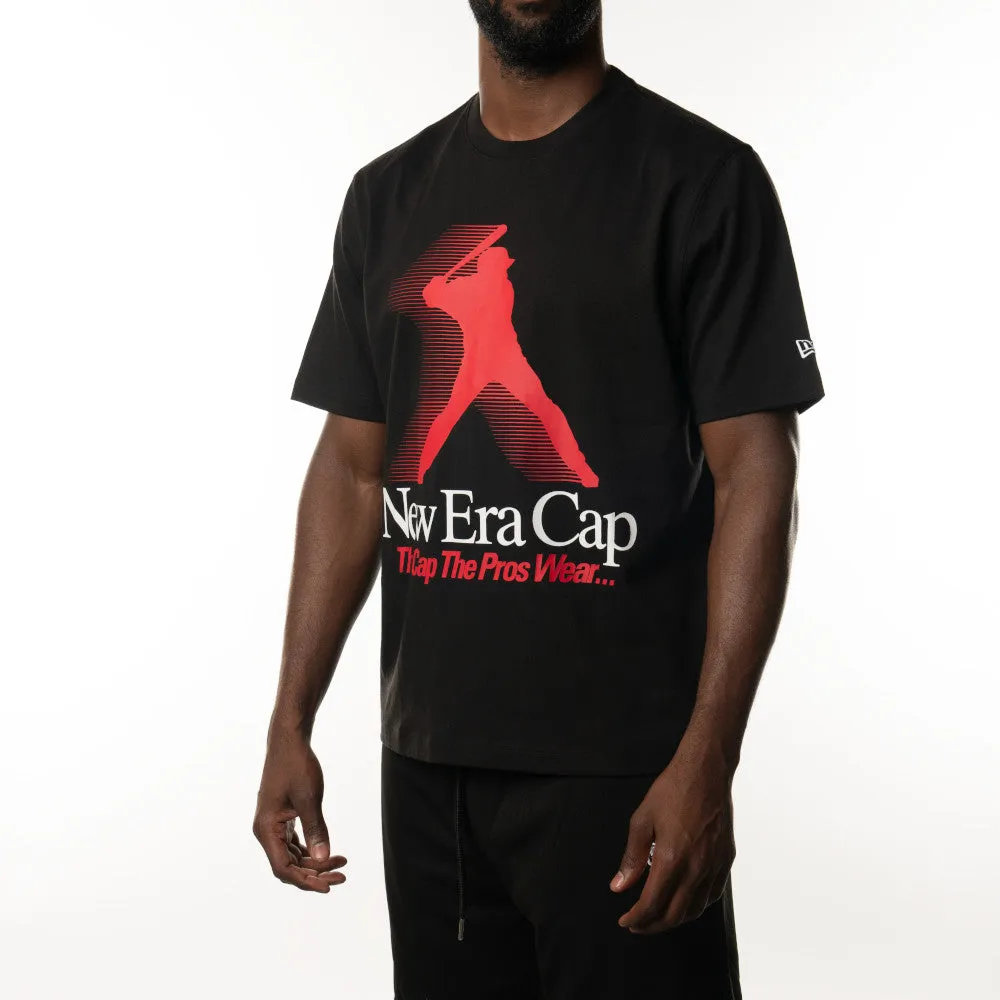 New Era The Cap The Pros Wear Tee Black