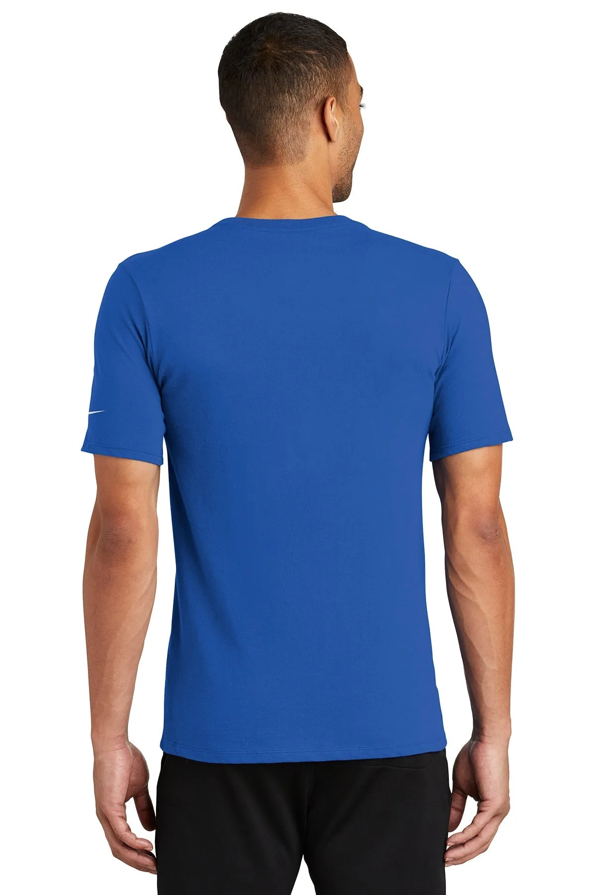 Nike DriFIT Cotton Poly Custom Tees, Rush Blue