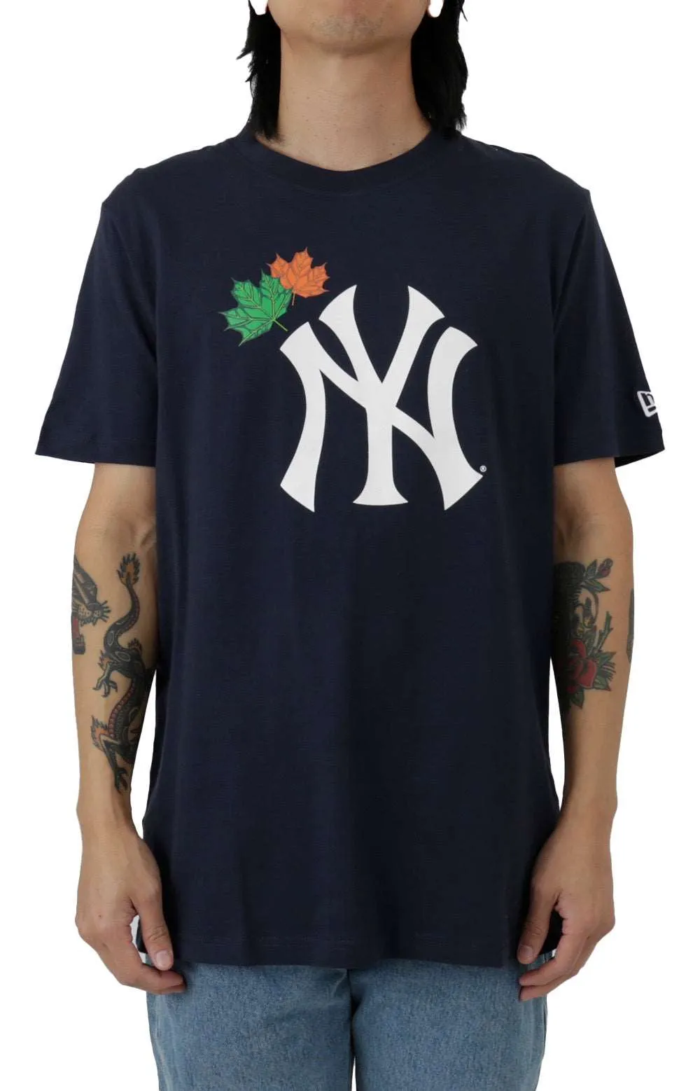 NY Yankees Heritage State Tee