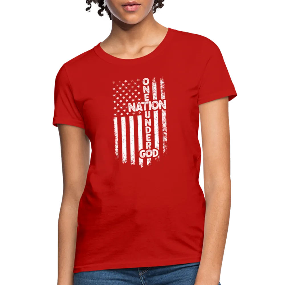 One Nation Under God Women's T-Shirt